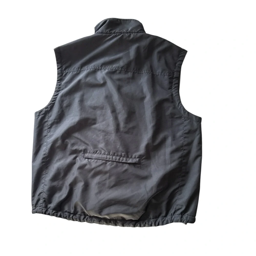 J. crew mens 5 pocket windbreaker vest thinly insulated jacket | XL